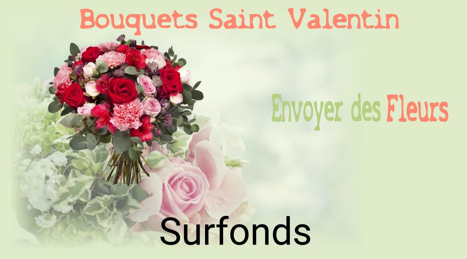 Roses de Saint-Valentin livrées à Surfonds